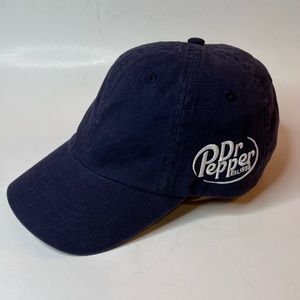 Dr. Pepper Embroidered Adjustable Strap Canvas Cap